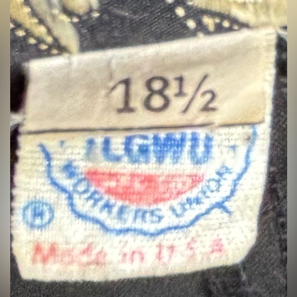 Vintage McKarron 18.5 Paisley Print Open Blouse - Picture 6 of 6